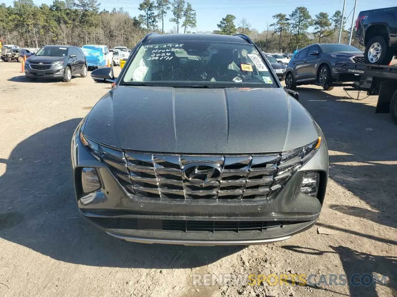 5 Photograph of a damaged car KM8JECD10RU224171 HYUNDAI TUCSON 2024
