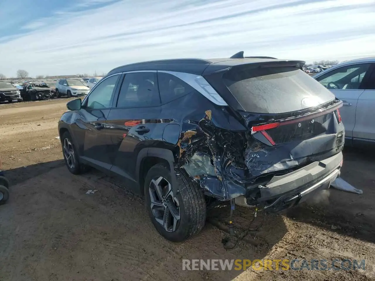 2 Photograph of a damaged car KM8JECD12RU154432 HYUNDAI TUCSON 2024
