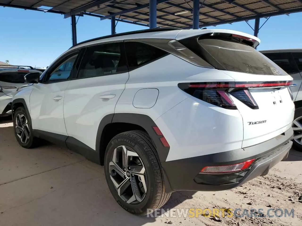 2 Photograph of a damaged car KM8JECD13RU177816 HYUNDAI TUCSON 2024