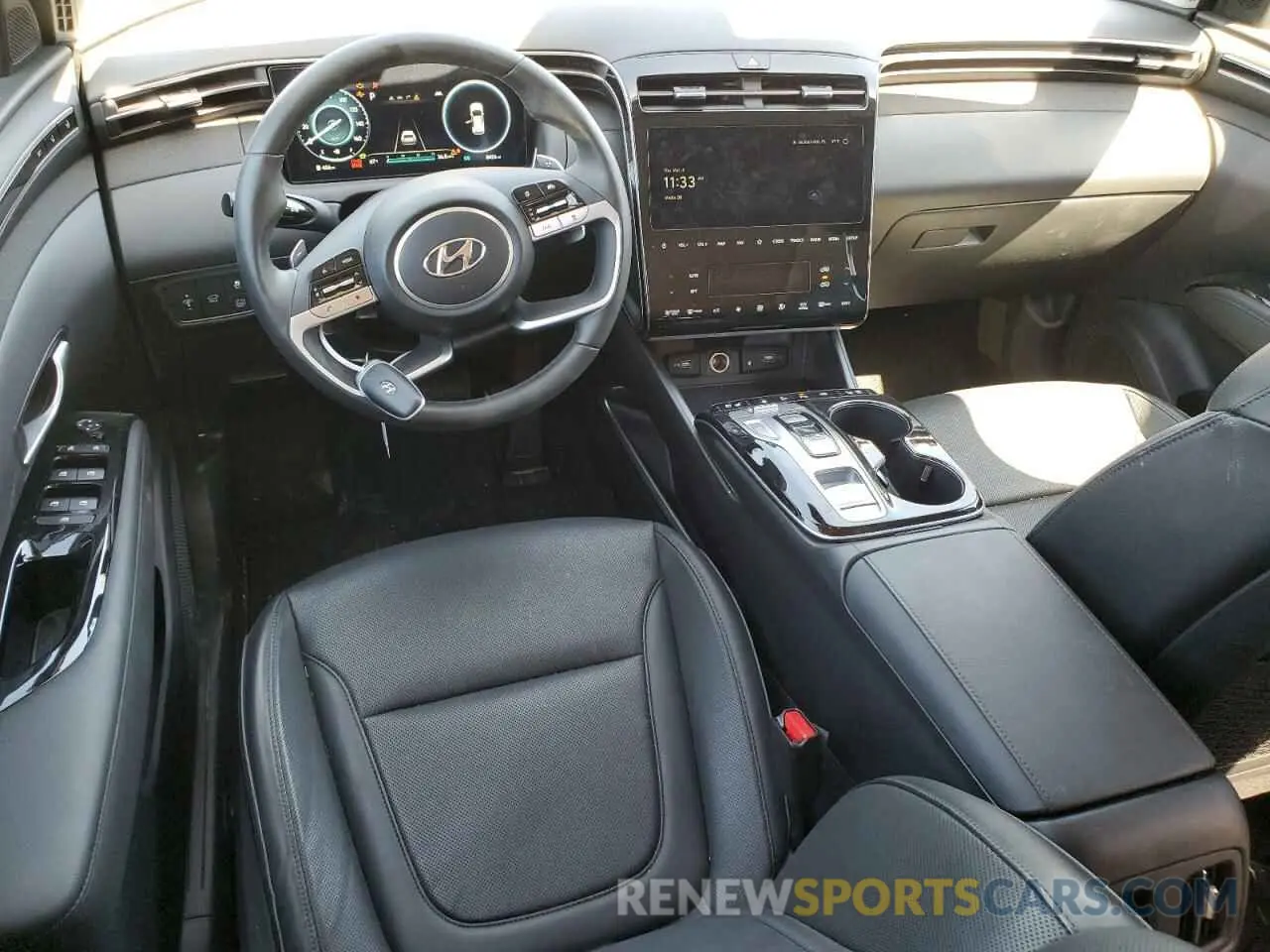 8 Фотография поврежденного автомобиля KM8JECD13RU186242 HYUNDAI TUCSON 2024