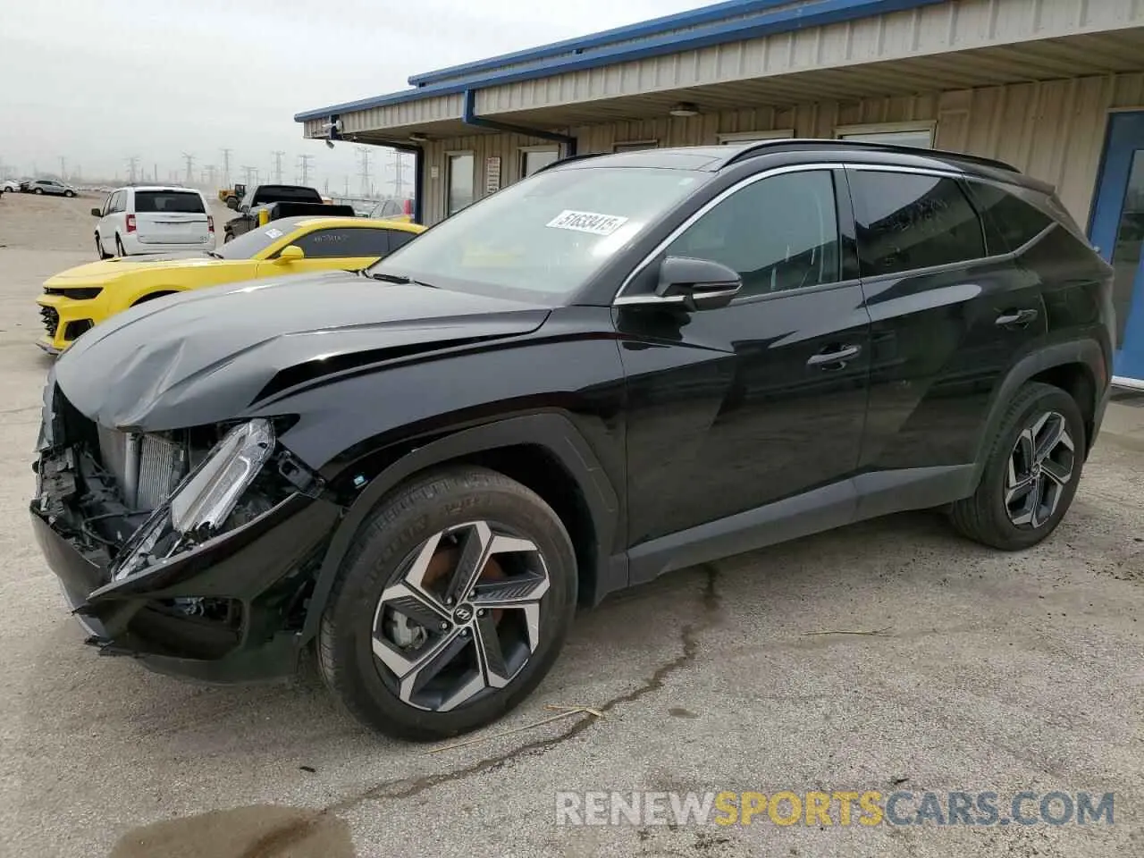 1 Photograph of a damaged car KM8JECD14RU148955 HYUNDAI TUCSON 2024