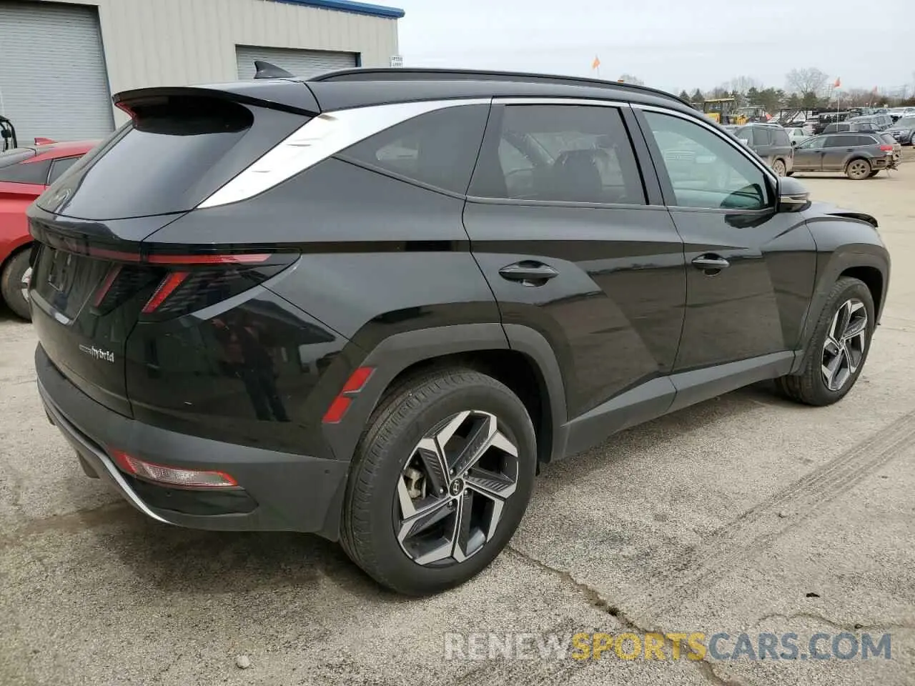 3 Photograph of a damaged car KM8JECD14RU148955 HYUNDAI TUCSON 2024