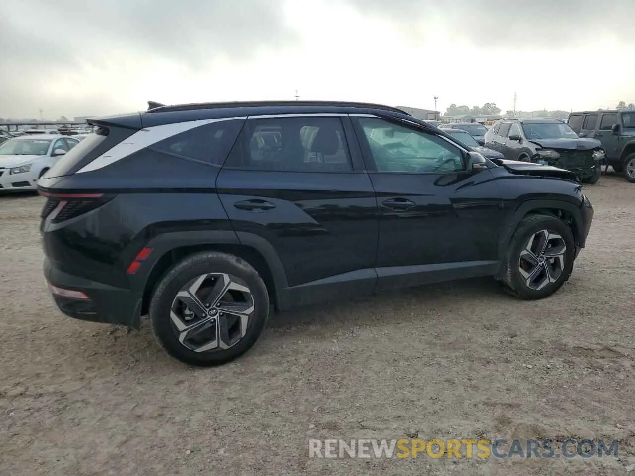 3 Фотография поврежденного автомобиля KM8JECD16RU196800 HYUNDAI TUCSON 2024