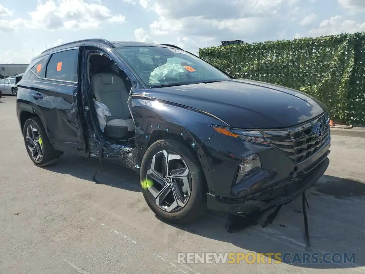 4 Photograph of a damaged car KM8JECD18RU156296 HYUNDAI TUCSON 2024