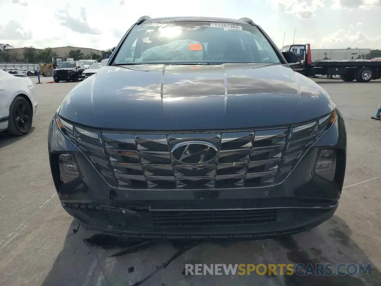 5 Photograph of a damaged car KM8JECD18RU156296 HYUNDAI TUCSON 2024