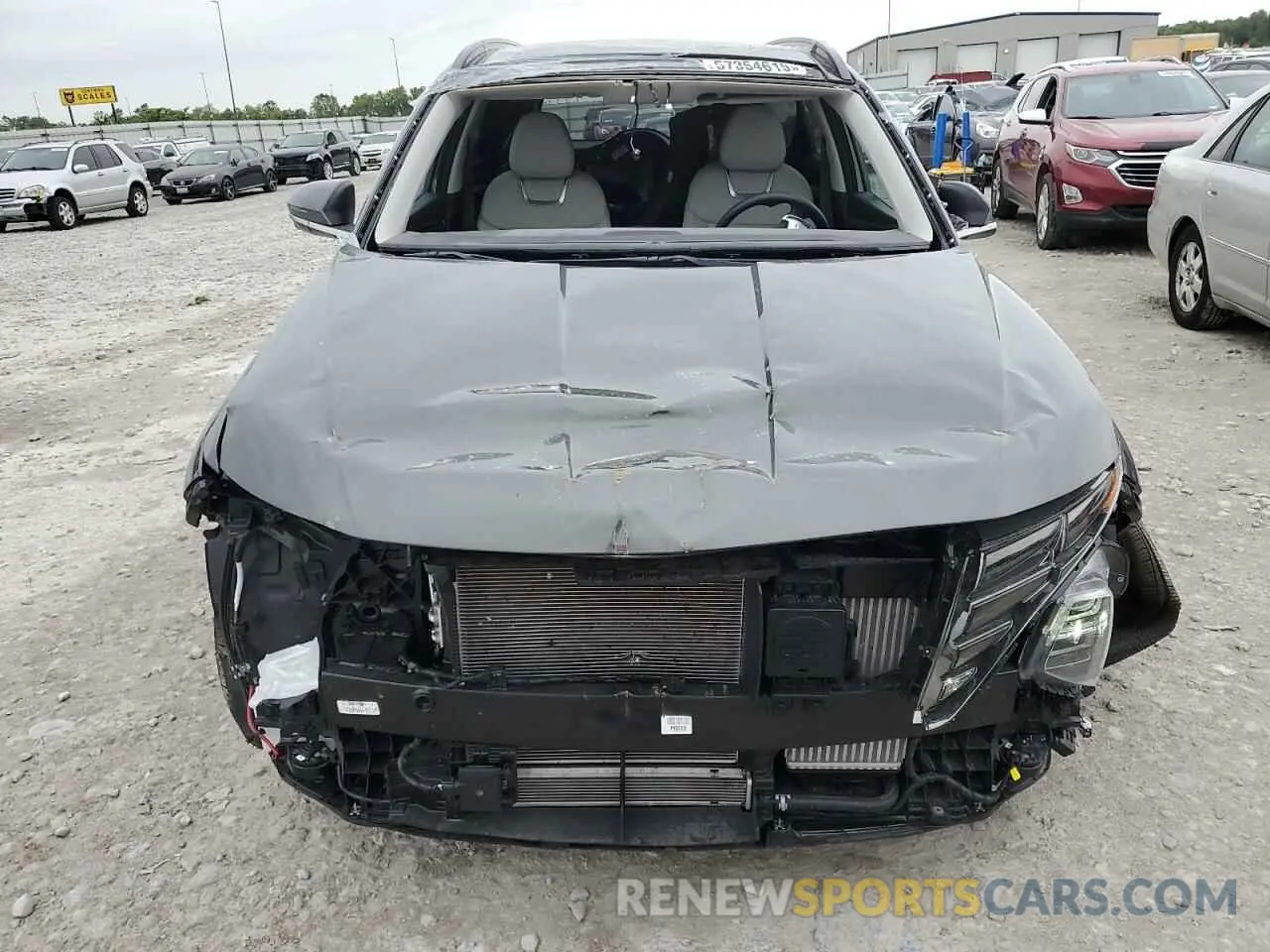 5 Photograph of a damaged car KM8JECD18RU241770 HYUNDAI TUCSON 2024