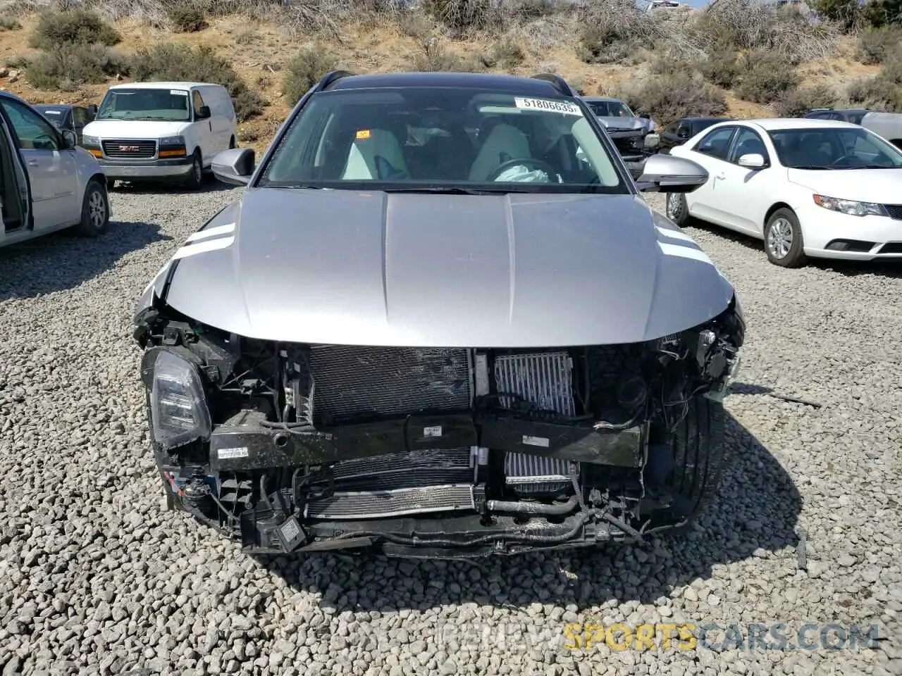 5 Photograph of a damaged car KM8JECD19RU165640 HYUNDAI TUCSON 2024
