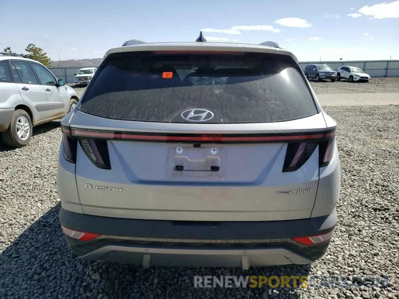 6 Photograph of a damaged car KM8JECD19RU165640 HYUNDAI TUCSON 2024