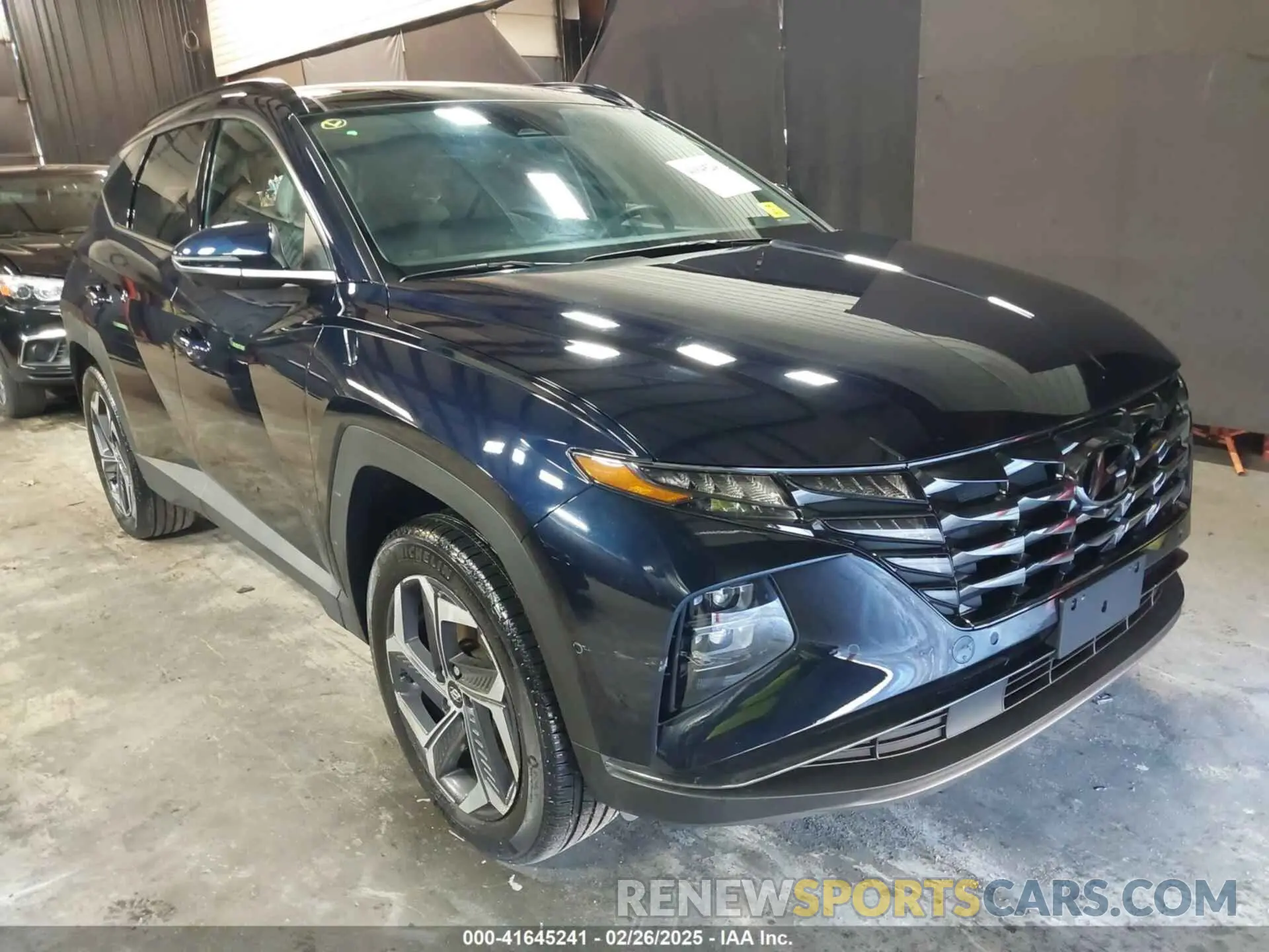 1 Photograph of a damaged car KM8JECDE4RU296364 HYUNDAI TUCSON 2024