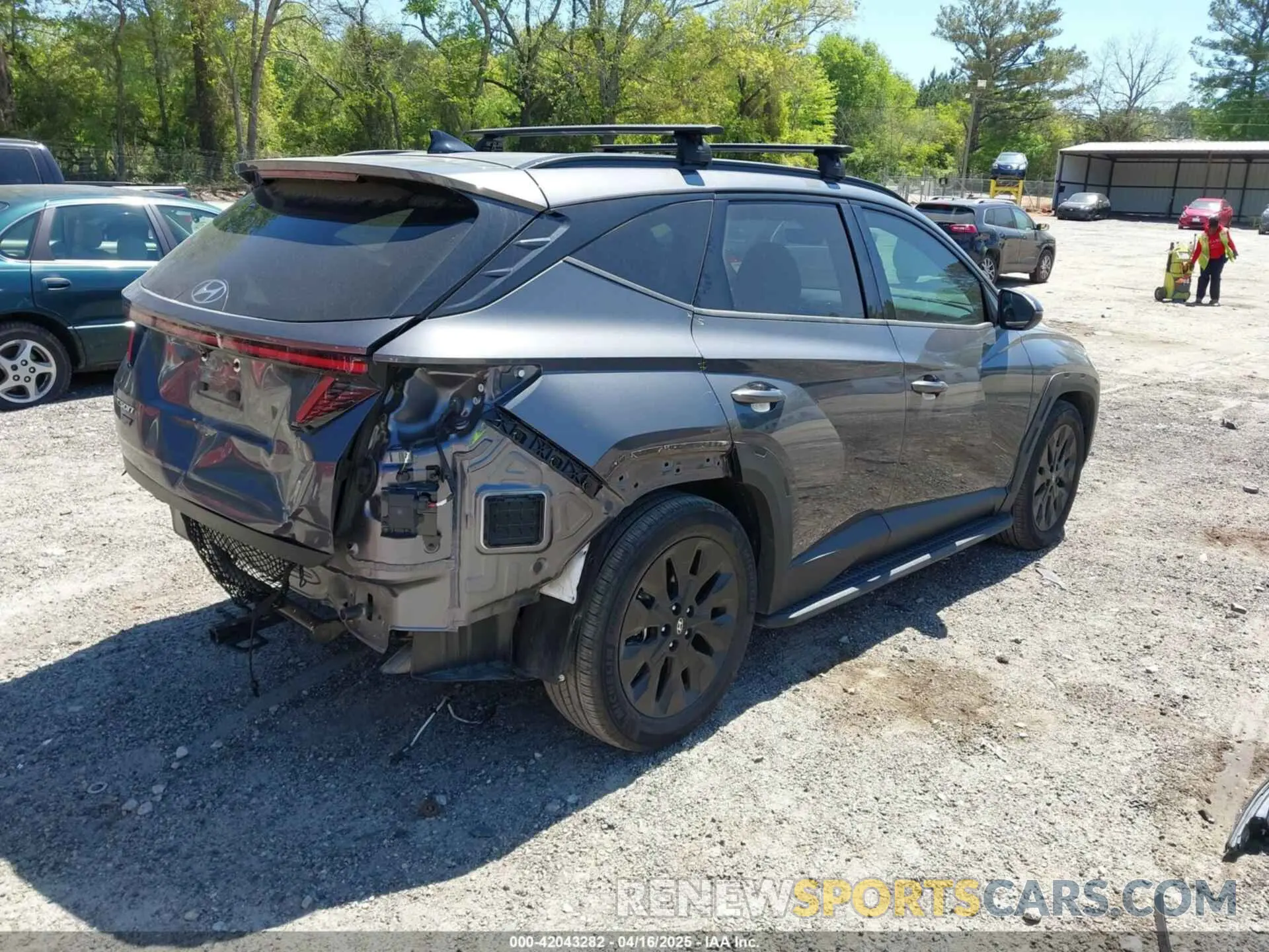 4 Photograph of a damaged car KM8JF3DE5RU320331 HYUNDAI TUCSON 2024