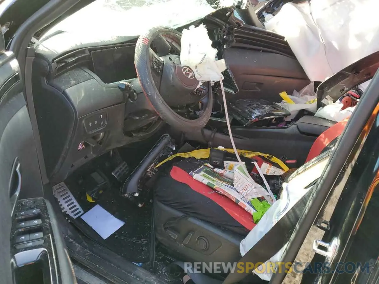 8 Photograph of a damaged car KM8JFCD13RU162441 HYUNDAI TUCSON 2024