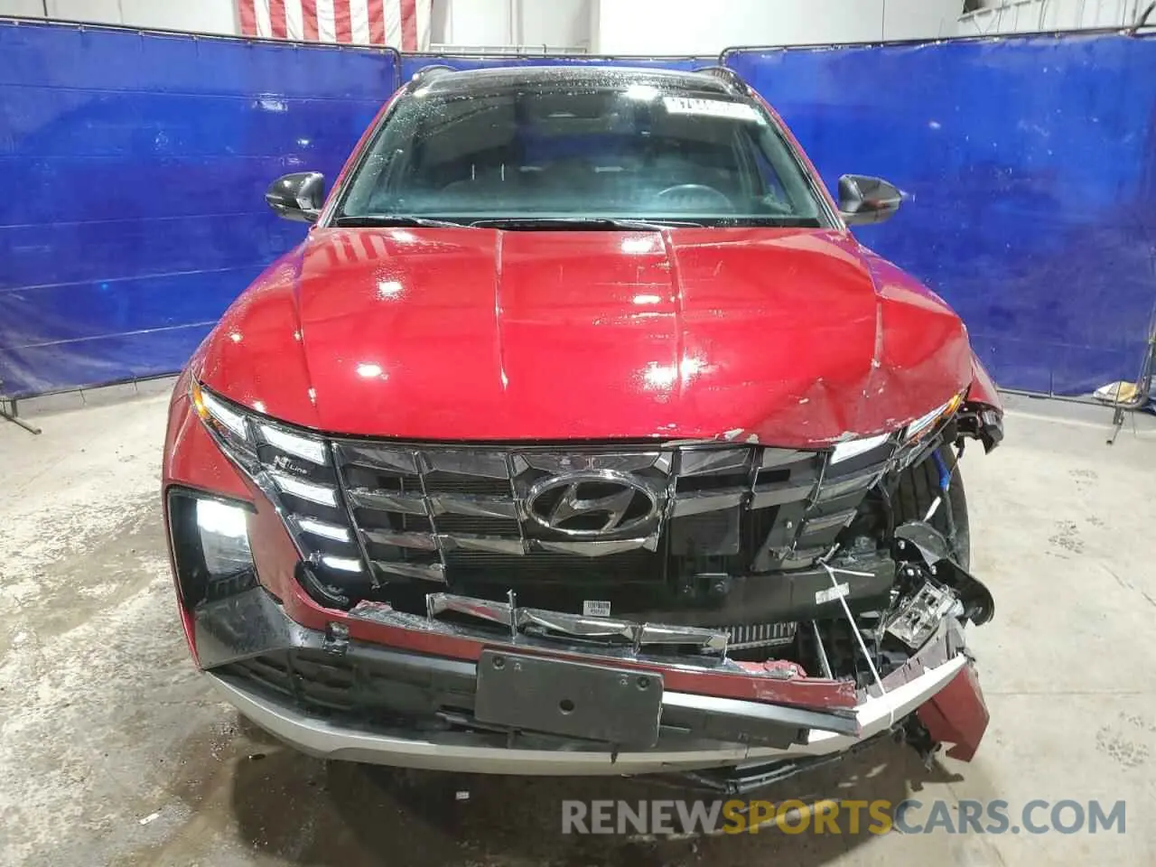 5 Photograph of a damaged car KM8JFCD13RU191101 HYUNDAI TUCSON 2024