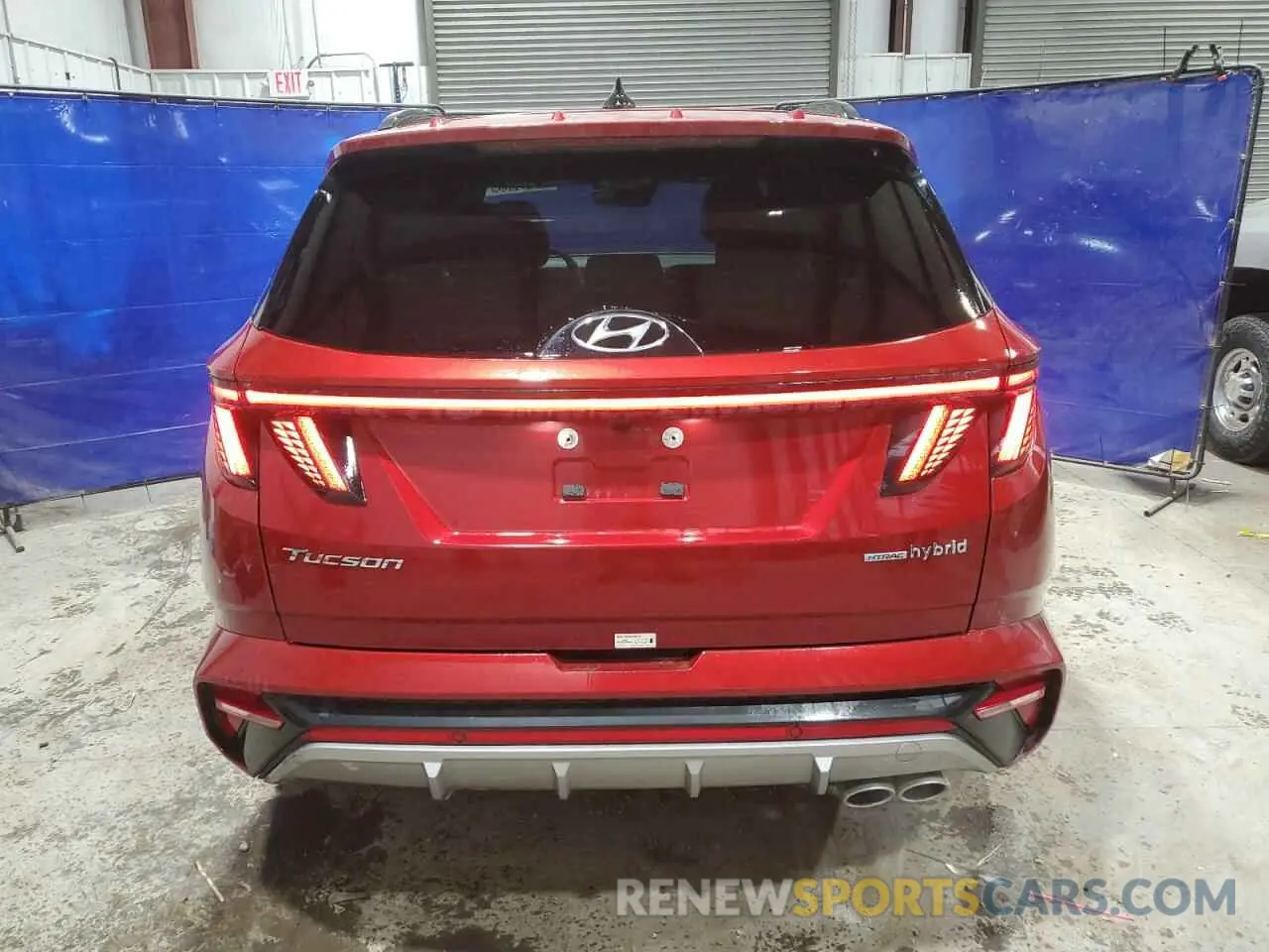 6 Photograph of a damaged car KM8JFCD13RU191101 HYUNDAI TUCSON 2024