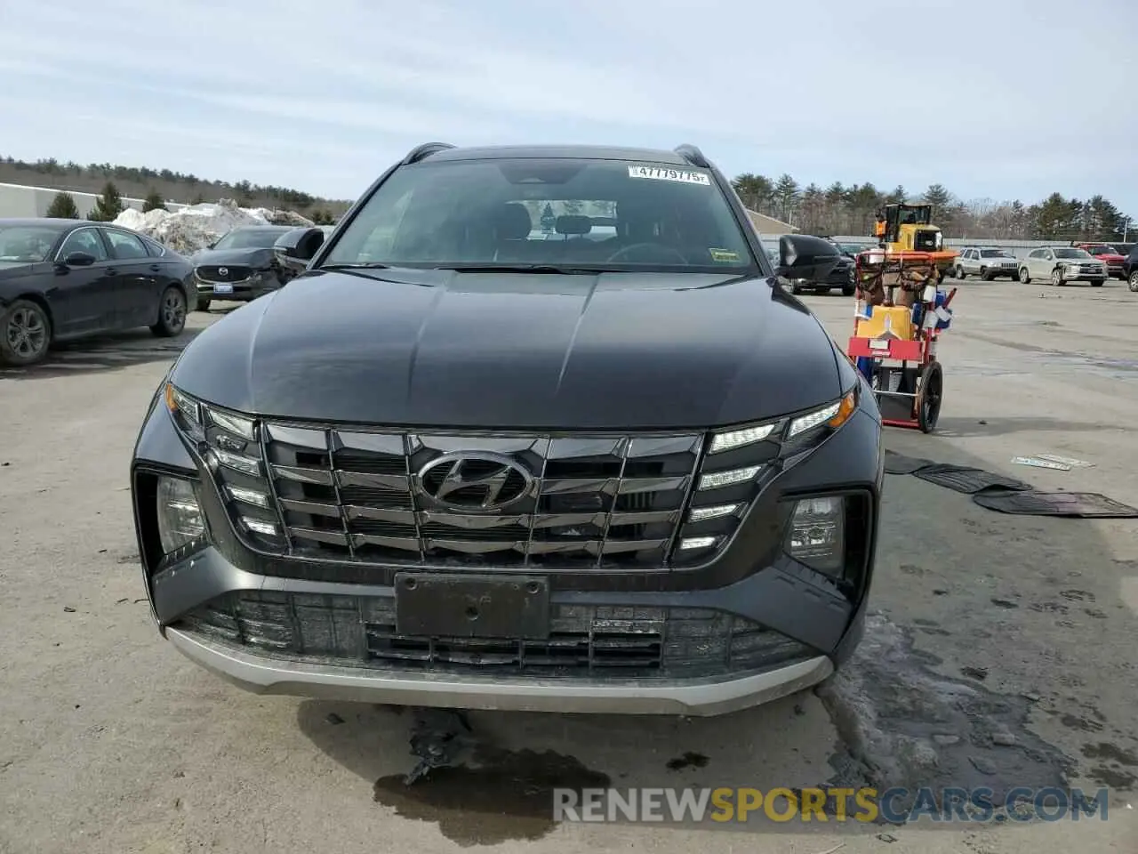 5 Photograph of a damaged car KM8JFCD15RU166216 HYUNDAI TUCSON 2024