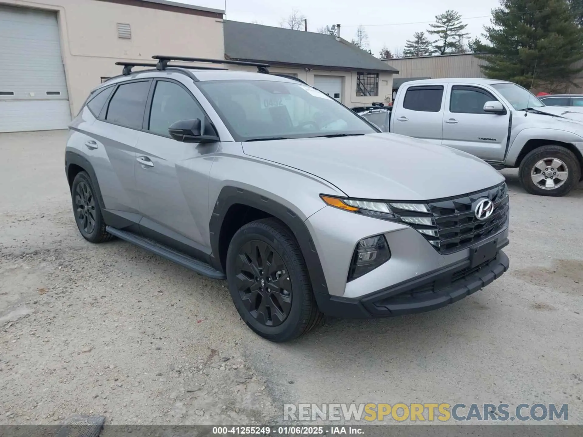 1 Photograph of a damaged car KM8JFCDE0RU293457 HYUNDAI TUCSON 2024