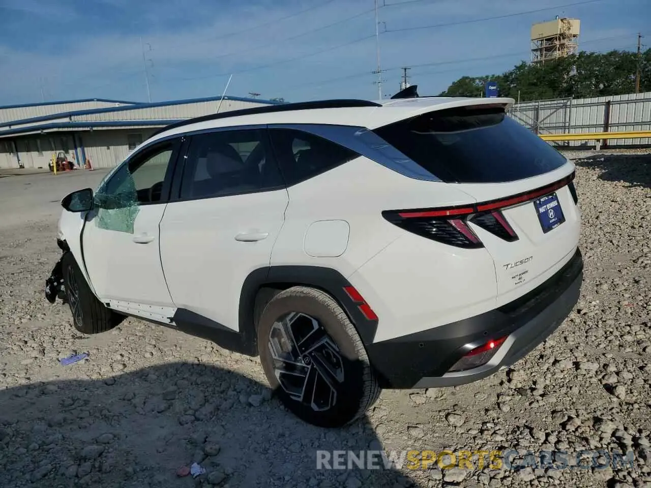 2 Photograph of a damaged car 3KMJE3DE9SE018758 HYUNDAI TUCSON 2025