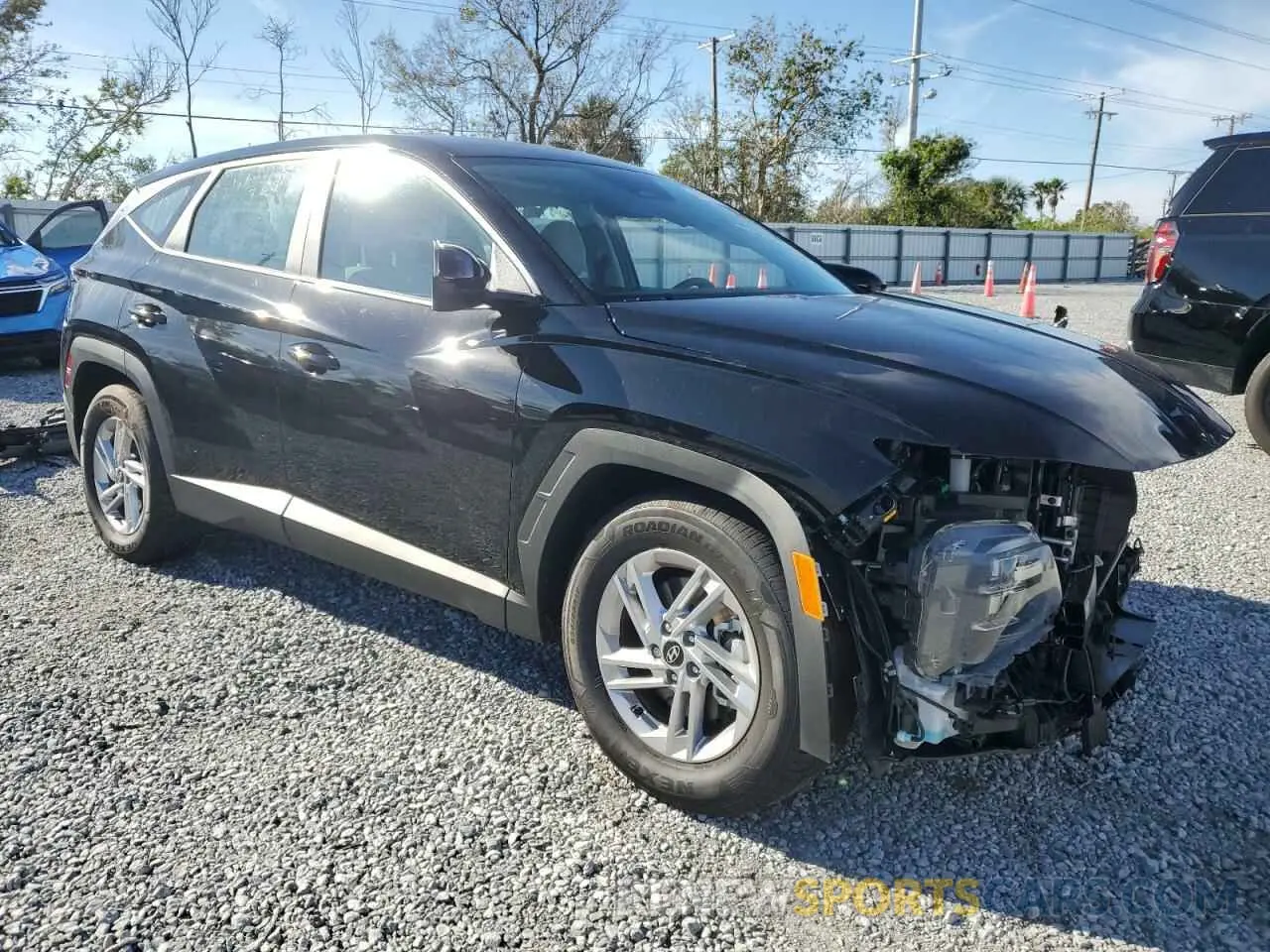 4 Фотография поврежденного автомобиля 5NMJA3DE1SH445746 HYUNDAI TUCSON 2025
