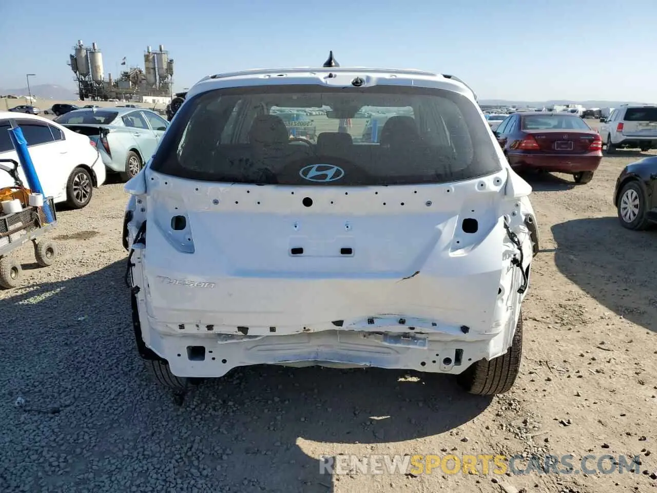 6 Photograph of a damaged car 5NMJA3DE2SH473717 HYUNDAI TUCSON 2025