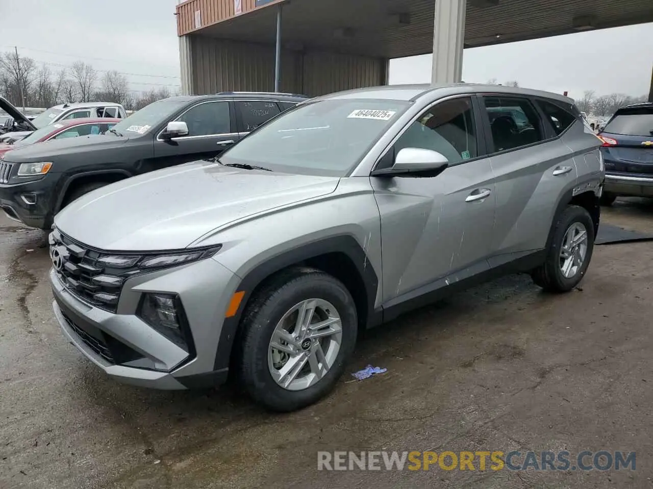 1 Photograph of a damaged car 5NMJACDEXSH481628 HYUNDAI TUCSON 2025