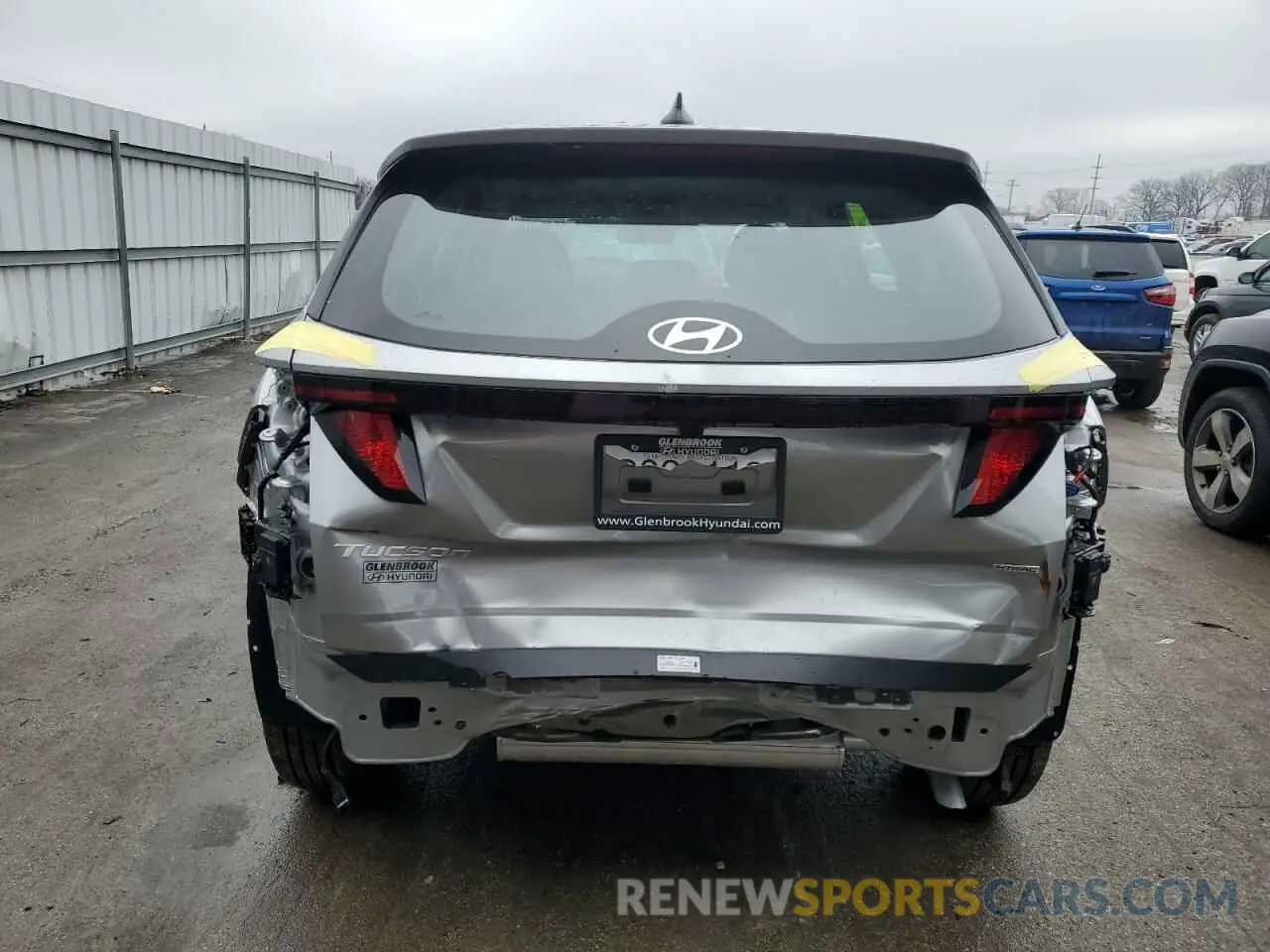 6 Photograph of a damaged car 5NMJACDEXSH481628 HYUNDAI TUCSON 2025