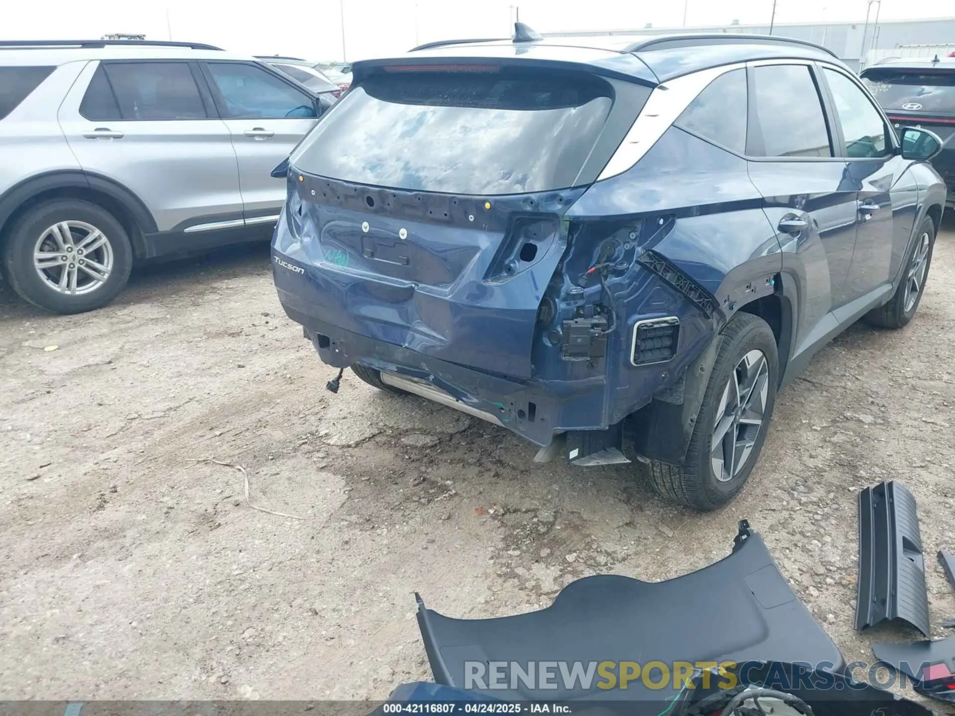 18 Фотография поврежденного автомобиля 5NMJB3DE0SH460252 HYUNDAI TUCSON 2025