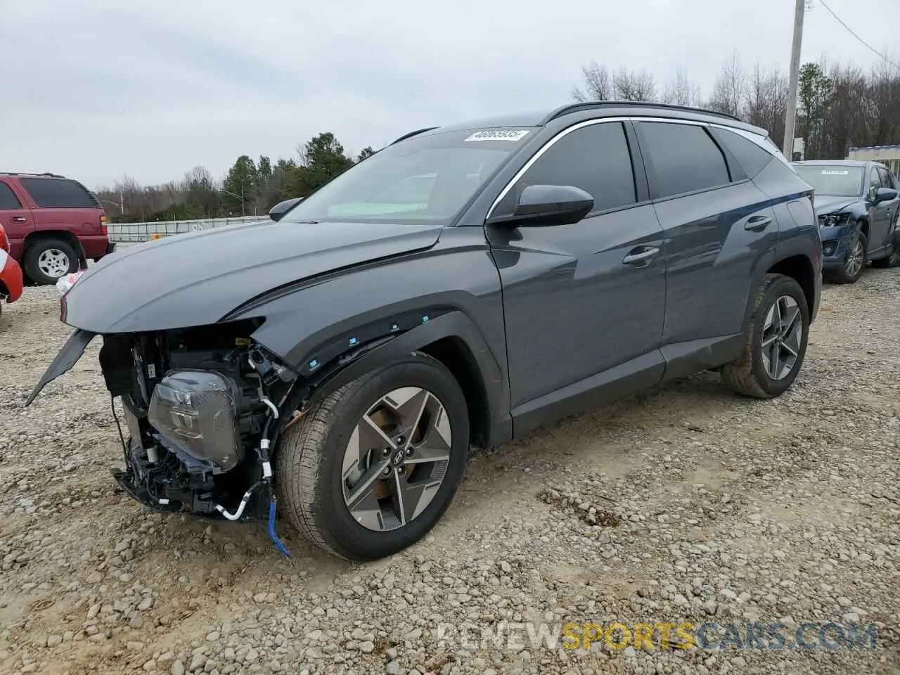 1 Photograph of a damaged car 5NMJB3DE2SH475822 HYUNDAI TUCSON 2025