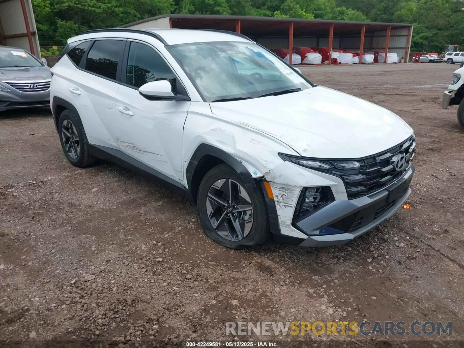 1 Photograph of a damaged car 5NMJB3DE2SH543942 HYUNDAI TUCSON 2025