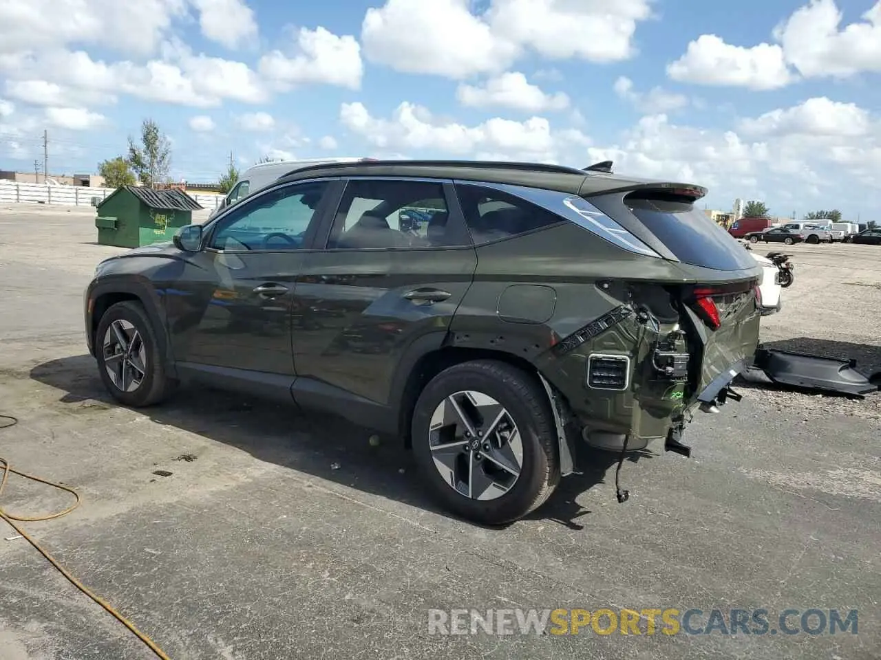 2 Photograph of a damaged car 5NMJB3DE3SH472587 HYUNDAI TUCSON 2025