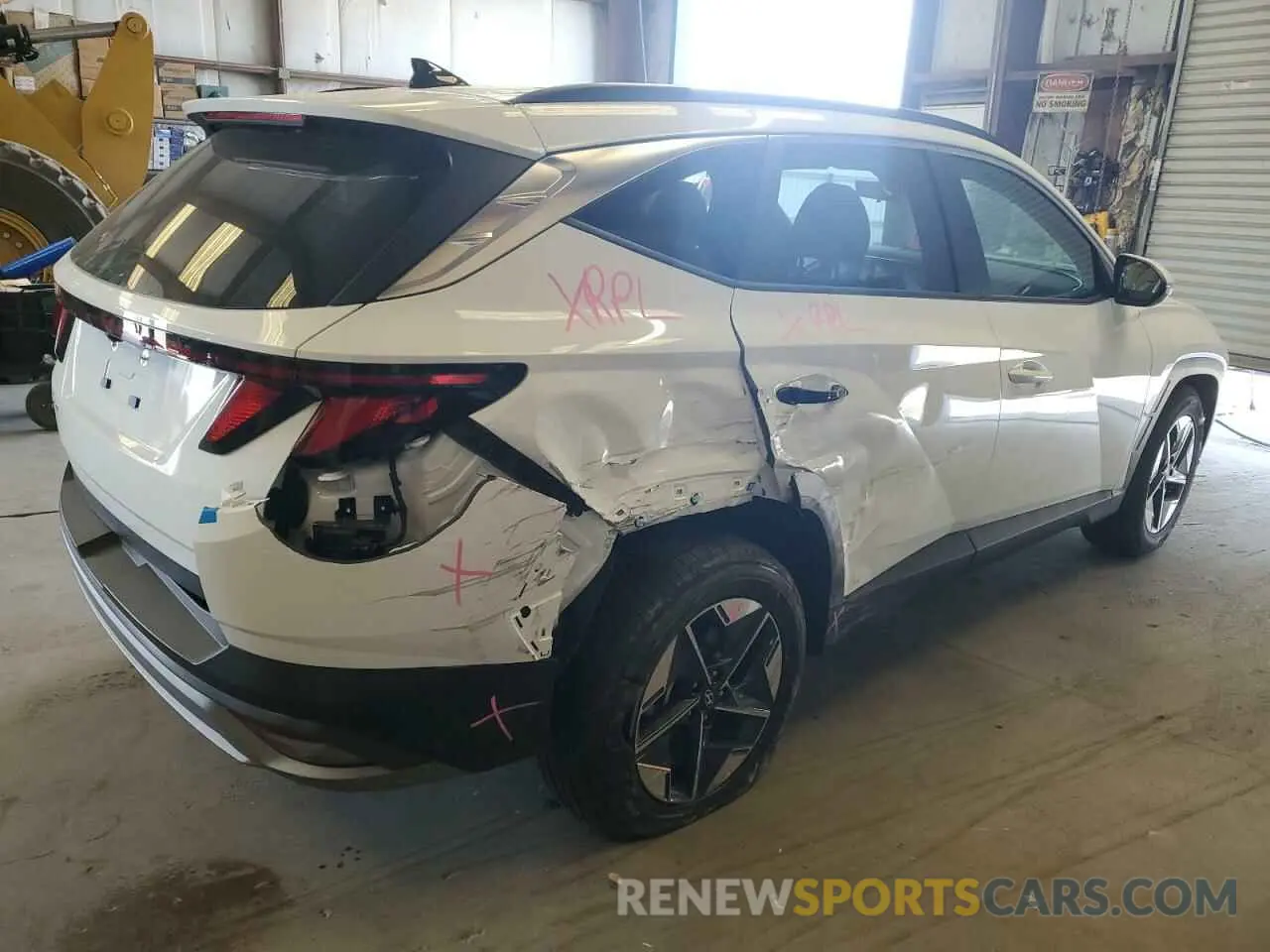 3 Photograph of a damaged car 5NMJB3DE4SH539262 HYUNDAI TUCSON 2025