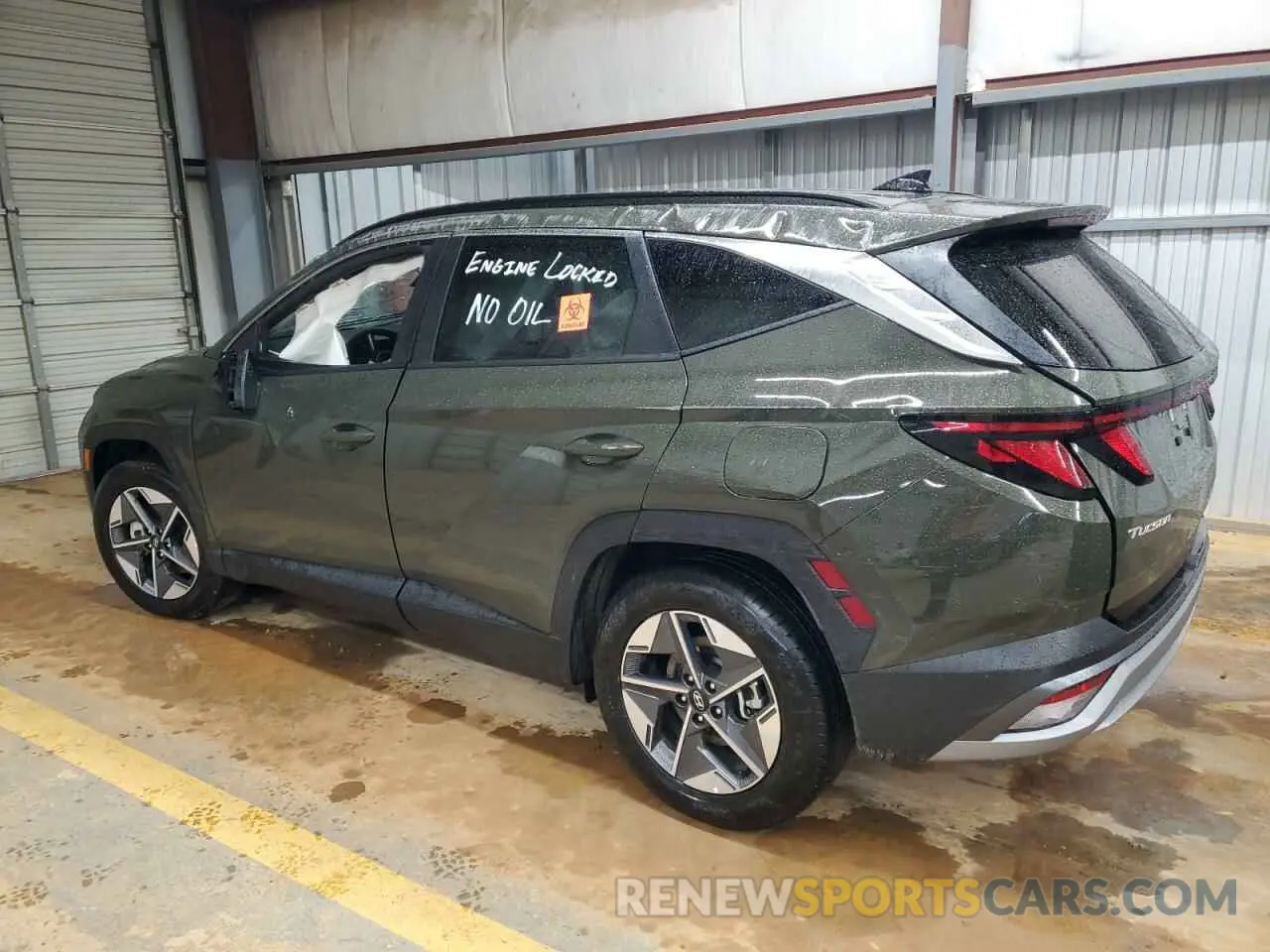2 Photograph of a damaged car 5NMJB3DE6SH480411 HYUNDAI TUCSON 2025