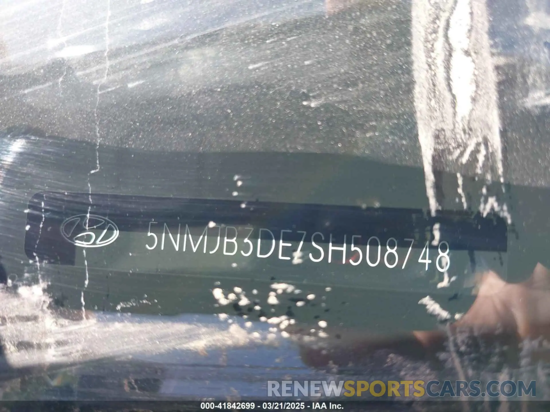 9 Photograph of a damaged car 5NMJB3DE7SH508748 HYUNDAI TUCSON 2025