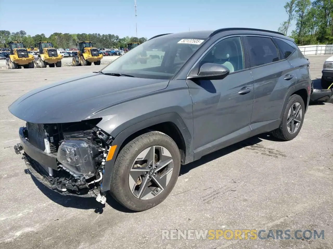 1 Photograph of a damaged car 5NMJB3DE8SH450570 HYUNDAI TUCSON 2025