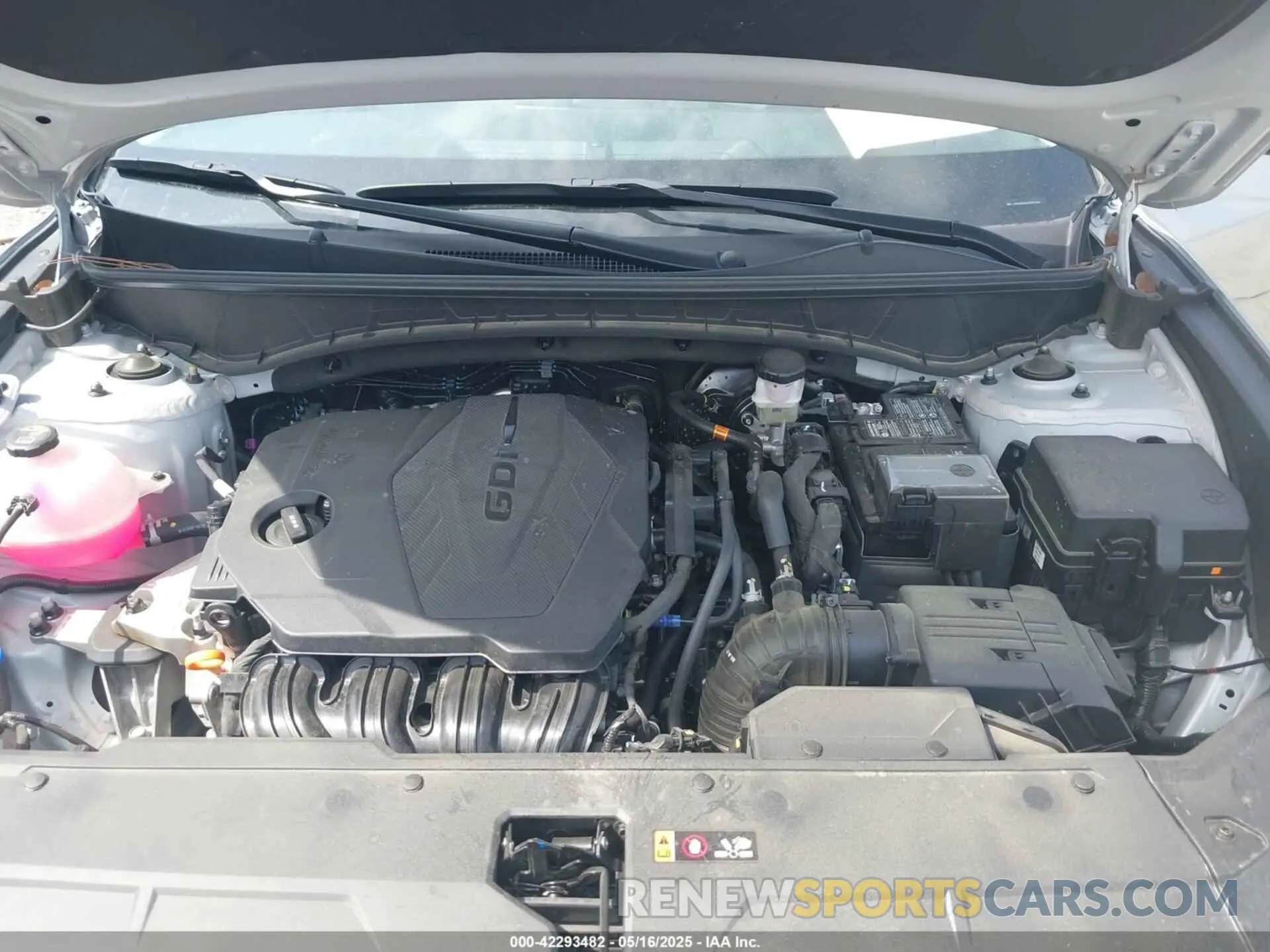 10 Photograph of a damaged car 5NMJB3DE8SH492964 HYUNDAI TUCSON 2025