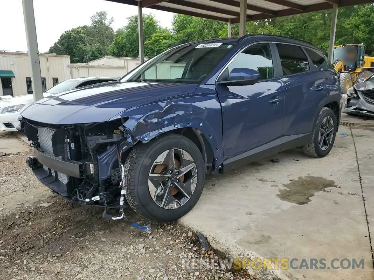 1 Photograph of a damaged car 5NMJB3DE8SH542181 HYUNDAI TUCSON 2025