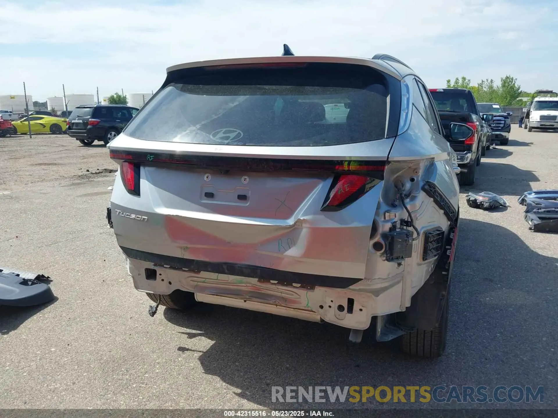 17 Фотография поврежденного автомобиля 5NMJB3DE9SH479320 HYUNDAI TUCSON 2025
