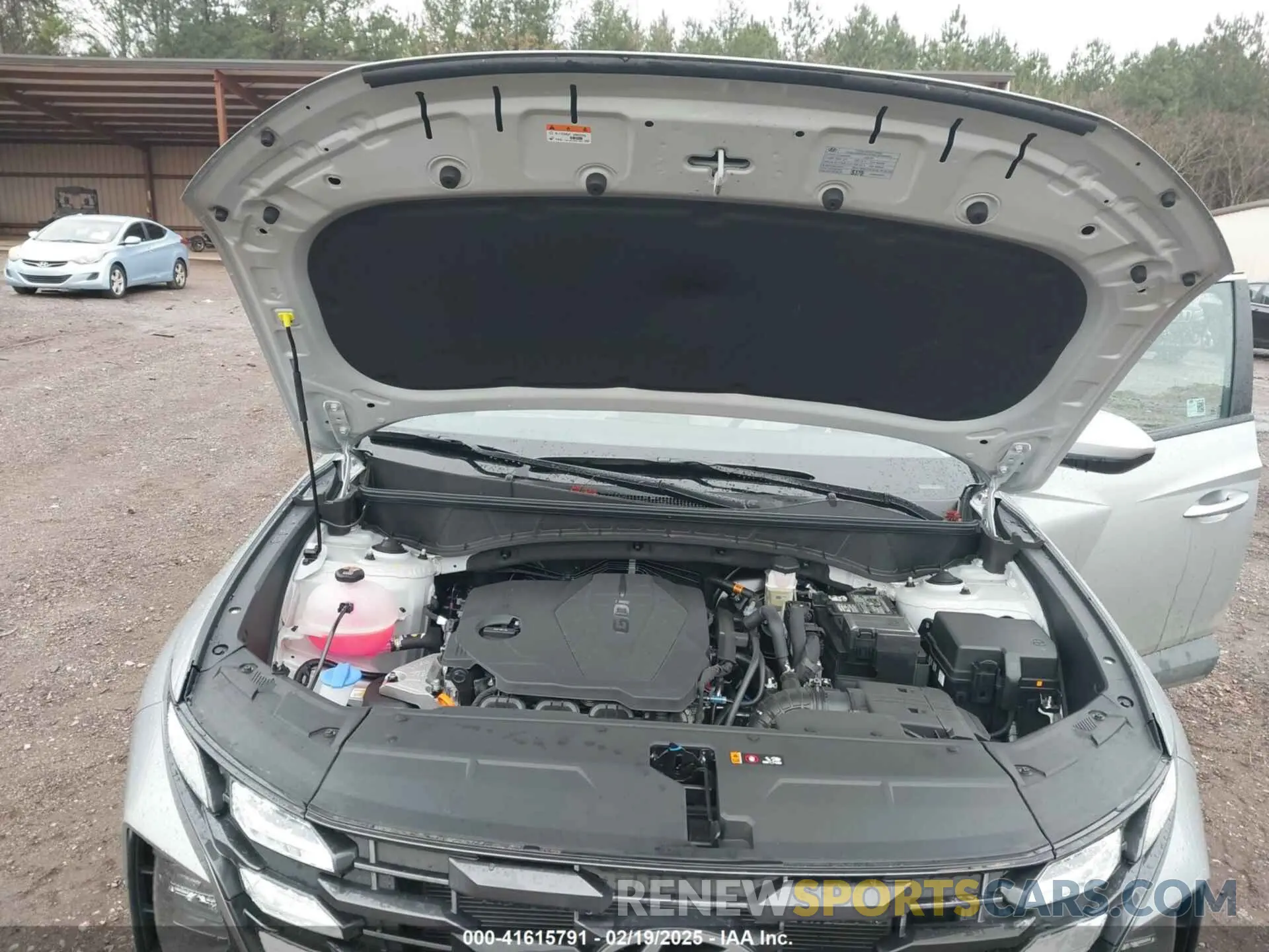 10 Фотография поврежденного автомобиля 5NMJB3DEXSH492321 HYUNDAI TUCSON 2025