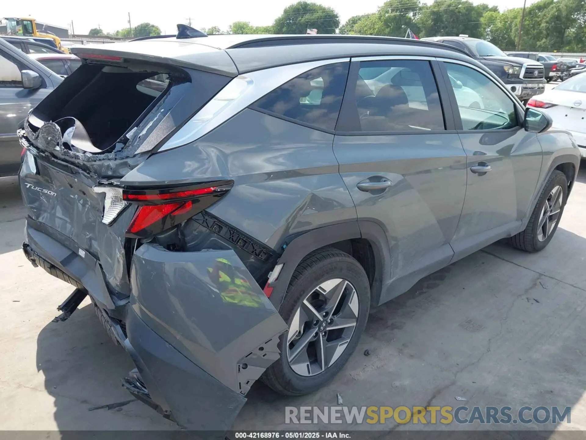 4 Фотография поврежденного автомобиля 5NMJBCDE2SH481460 HYUNDAI TUCSON 2025