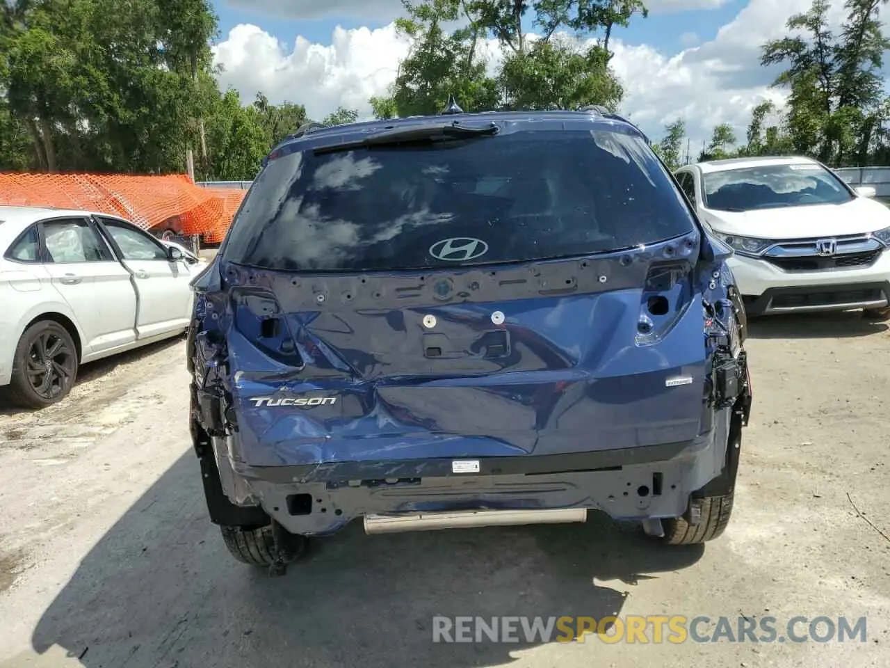 6 Photograph of a damaged car 5NMJBCDE2SH493088 HYUNDAI TUCSON 2025