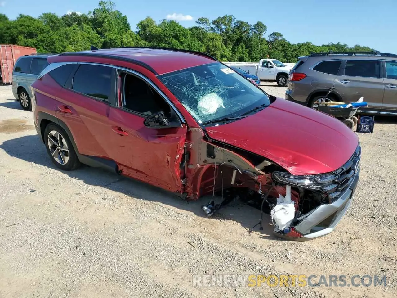 4 Photograph of a damaged car 5NMJBCDE2SH495357 HYUNDAI TUCSON 2025