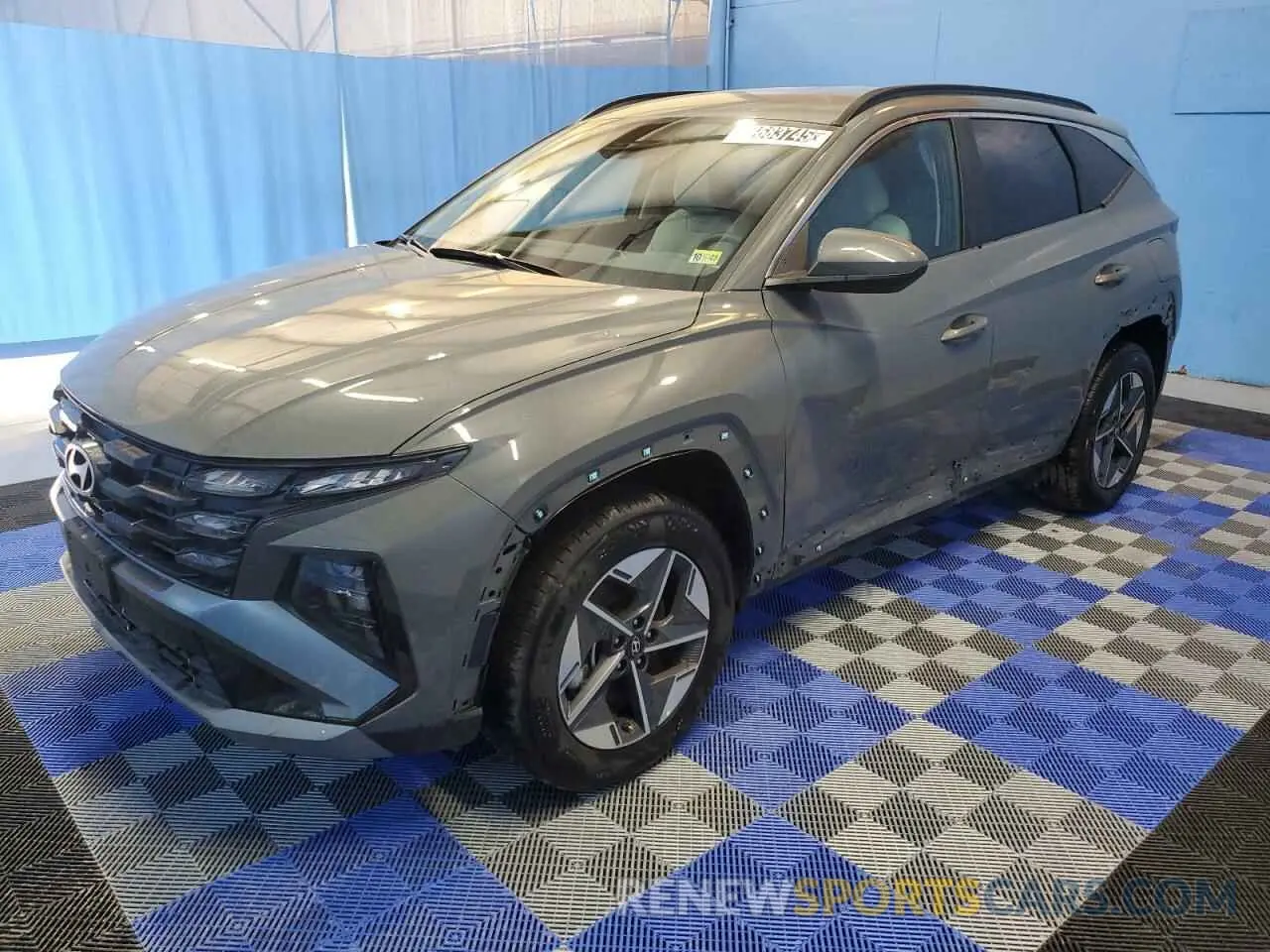 1 Photograph of a damaged car 5NMJBCDE3SH481080 HYUNDAI TUCSON 2025