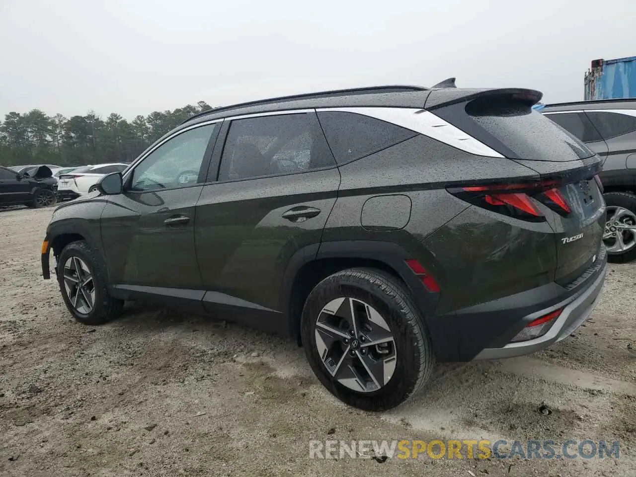 2 Photograph of a damaged car 5NMJBCDE4SH497143 HYUNDAI TUCSON 2025