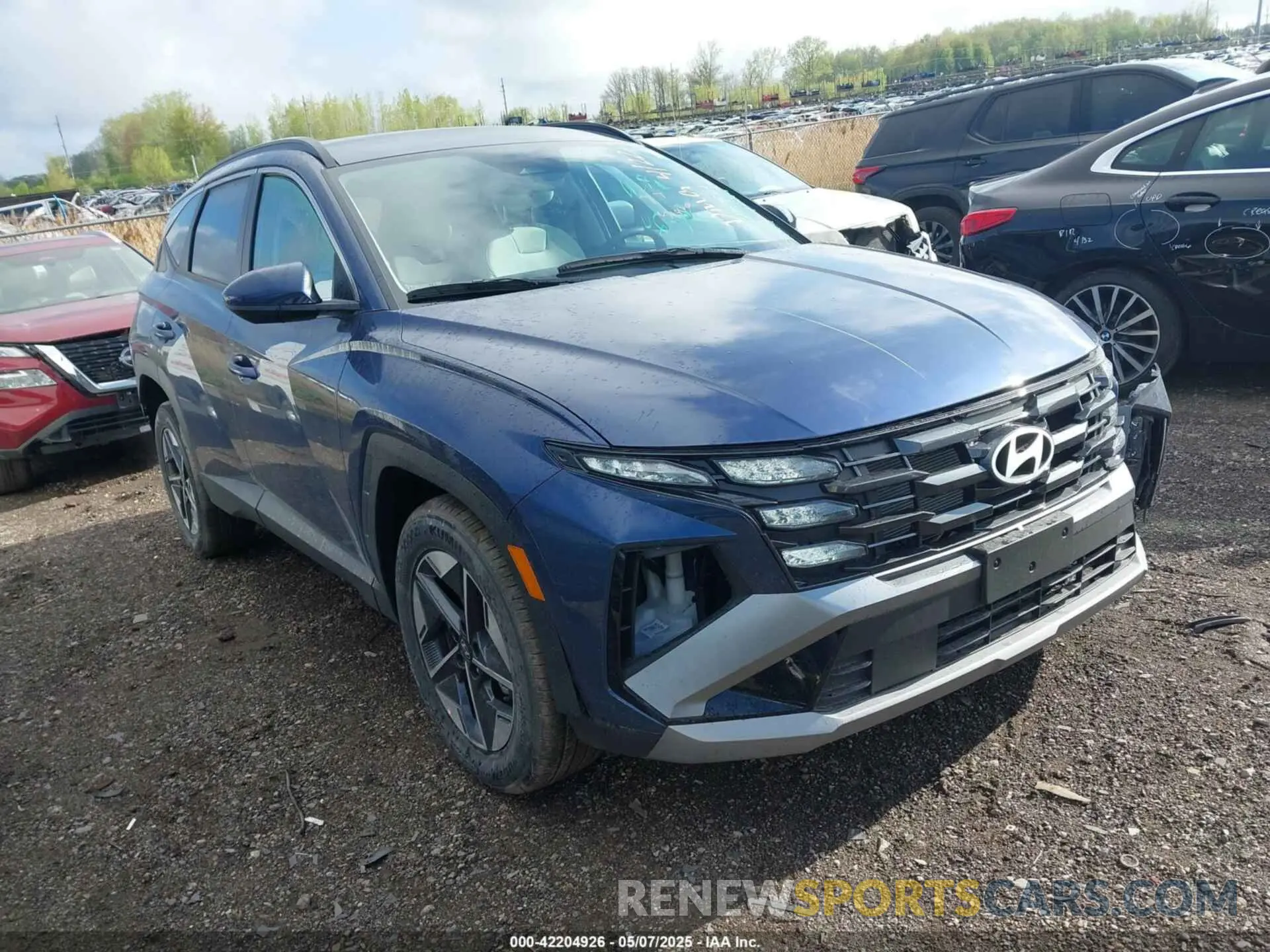 1 Фотография поврежденного автомобиля 5NMJBCDE4SH532473 HYUNDAI TUCSON 2025