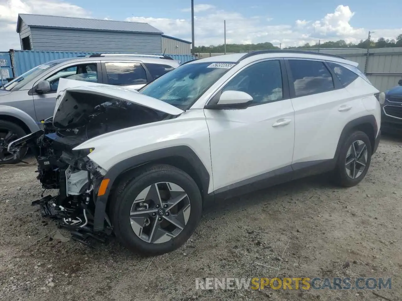 1 Photograph of a damaged car 5NMJBCDE8SH480751 HYUNDAI TUCSON 2025