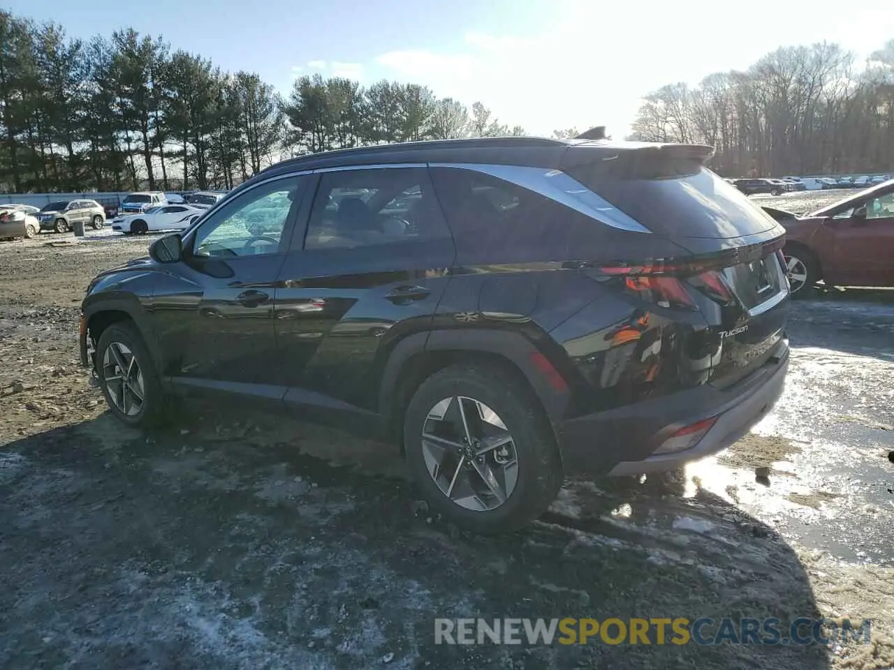 2 Photograph of a damaged car 5NMJBCDE8SH484458 HYUNDAI TUCSON 2025