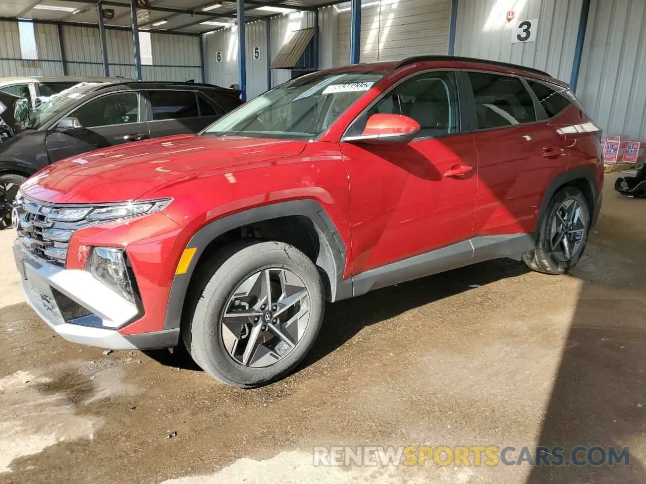 1 Фотография поврежденного автомобиля 5NMJBCDE8SH493323 HYUNDAI TUCSON 2025