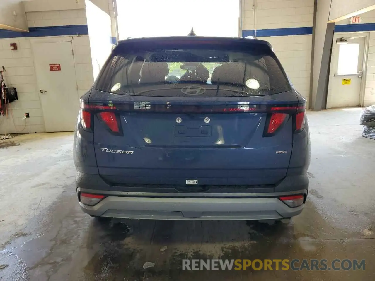 6 Photograph of a damaged car 5NMJBCDE9SH464252 HYUNDAI TUCSON 2025