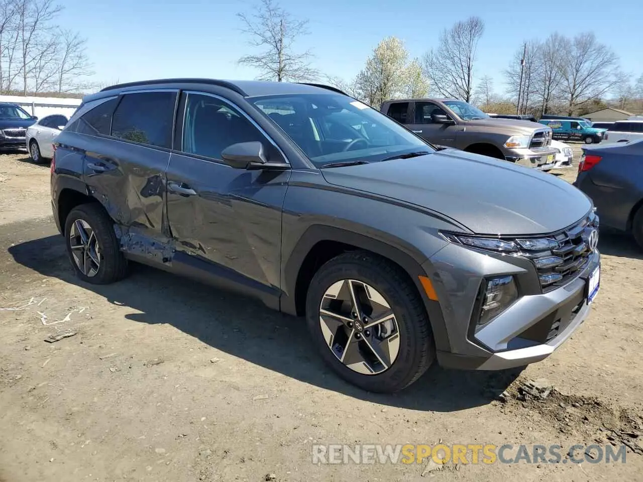 4 Фотография поврежденного автомобиля 5NMJBCDE9SH526751 HYUNDAI TUCSON 2025
