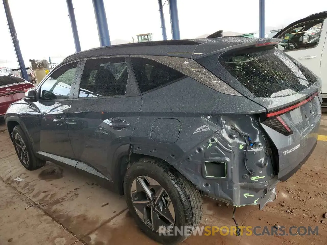 2 Фотография поврежденного автомобиля 5NMJC3DE9SH465995 HYUNDAI TUCSON 2025