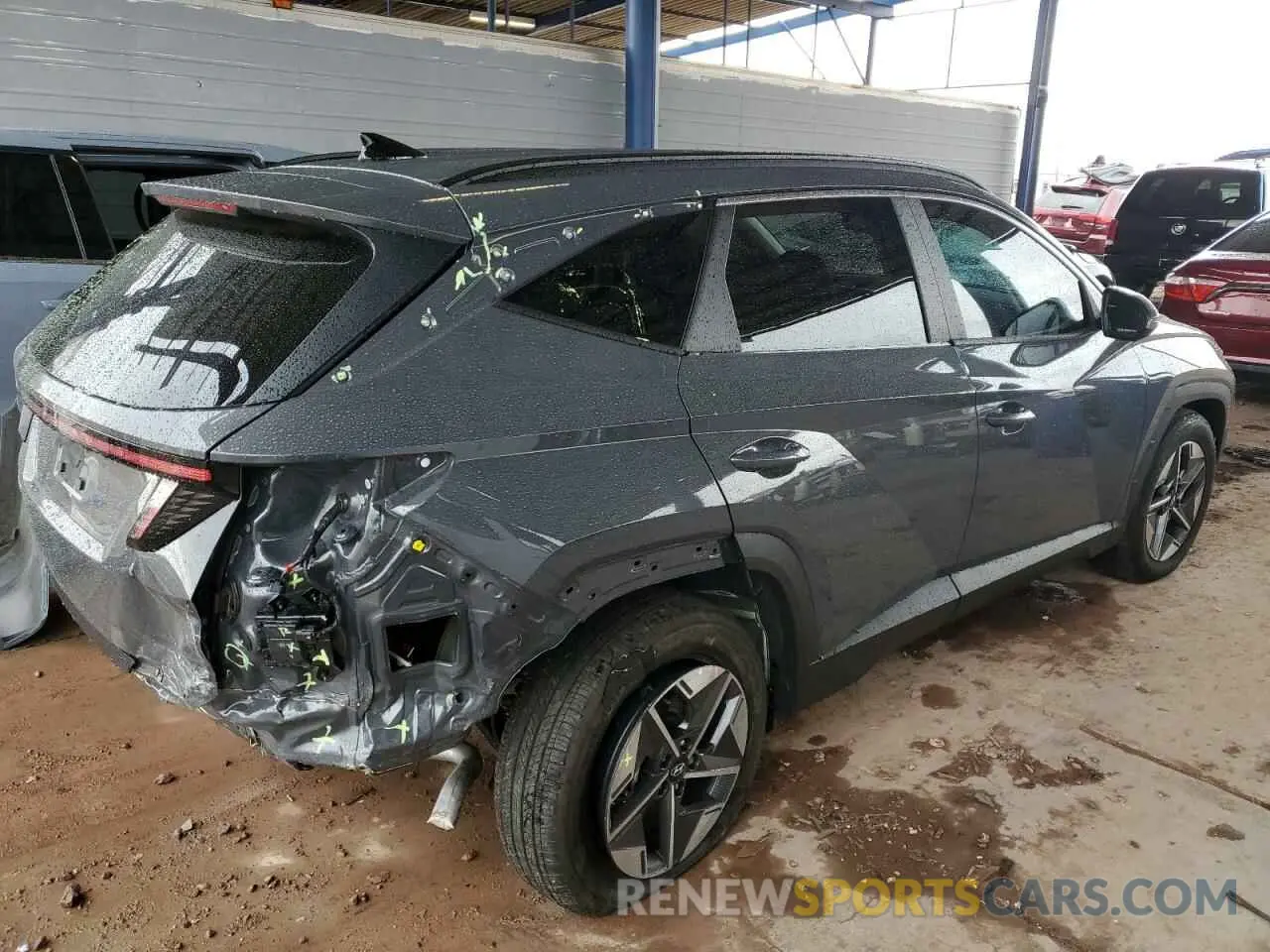 3 Фотография поврежденного автомобиля 5NMJC3DE9SH465995 HYUNDAI TUCSON 2025