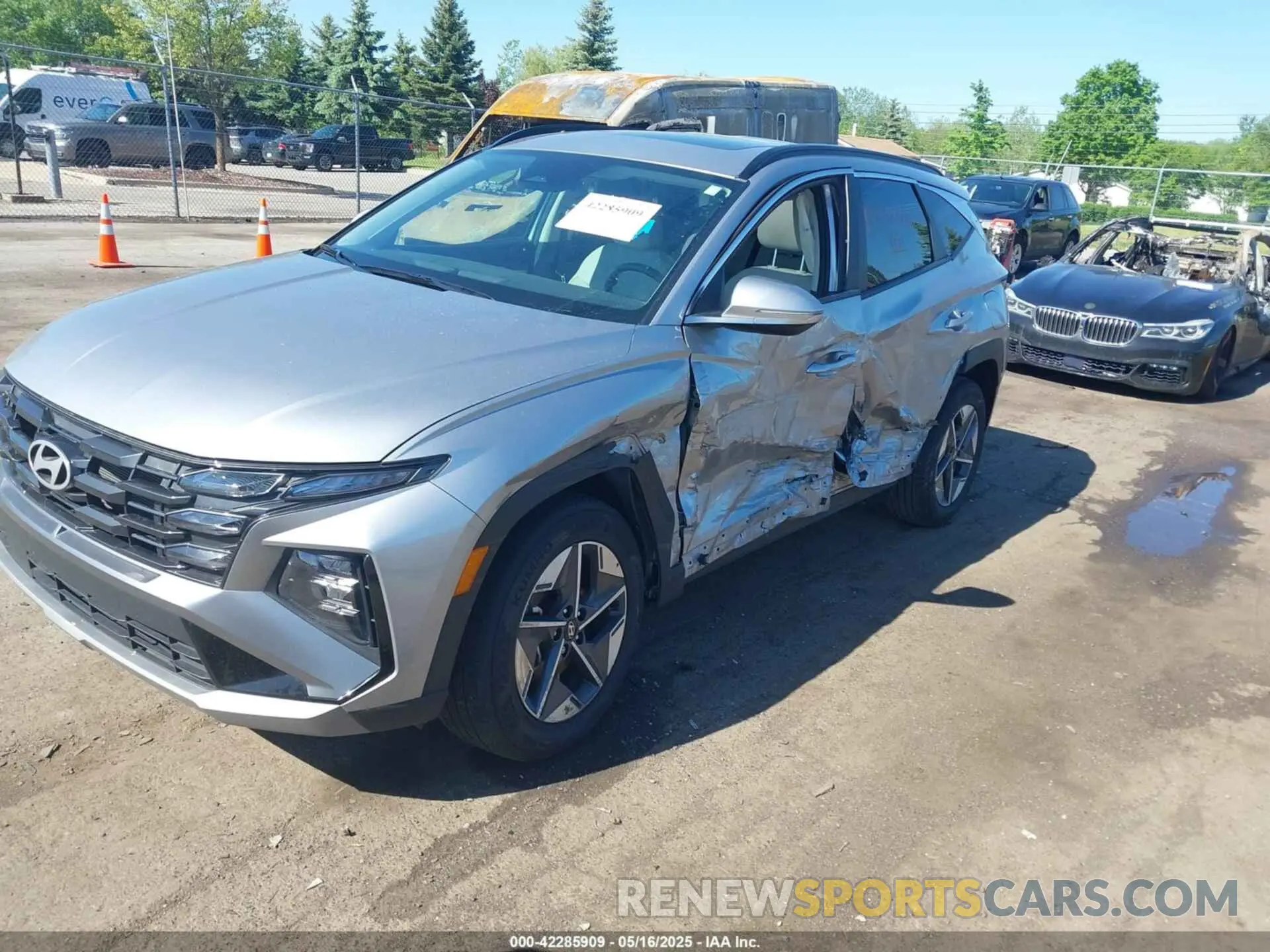 2 Фотография поврежденного автомобиля 5NMJCCDE8SH453644 HYUNDAI TUCSON 2025